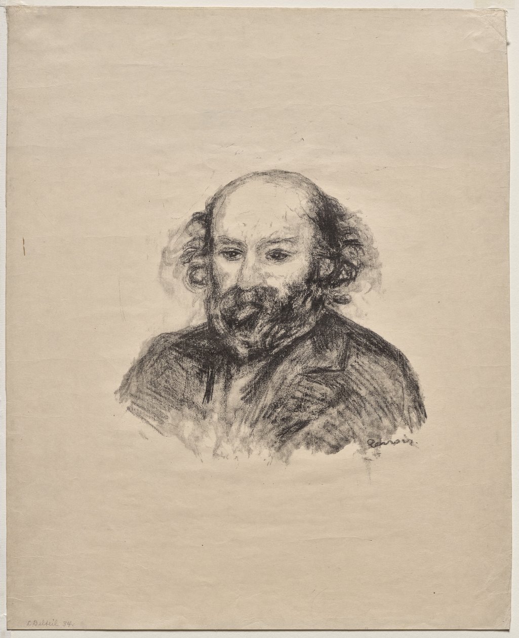 Paul Cézanne by Pierre Auguste Renoir