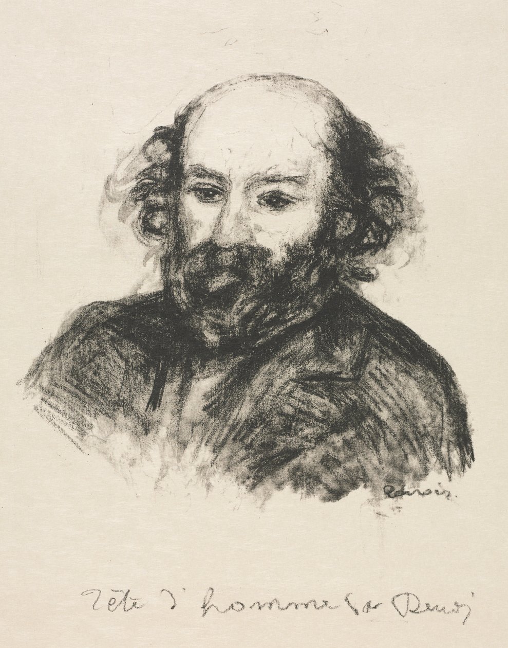 Paul Cézanne by Pierre Auguste Renoir