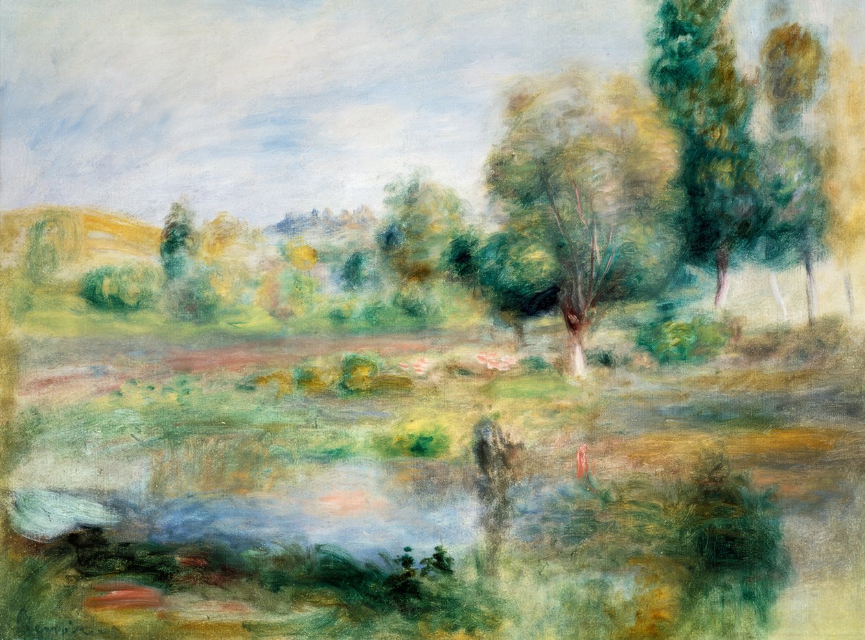Landscape by Pierre Auguste Renoir