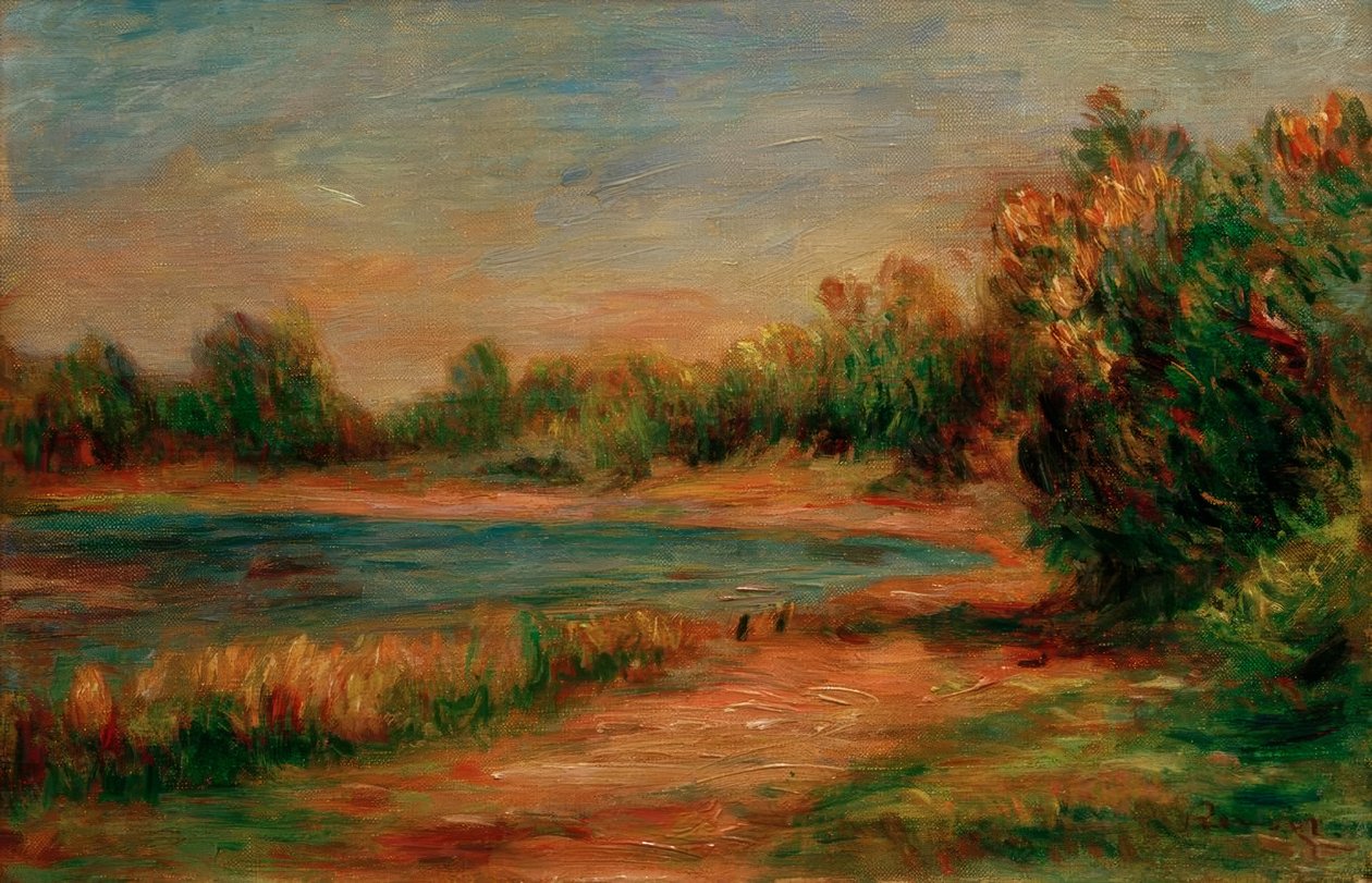 Landscape in Guernsey by Pierre Auguste Renoir