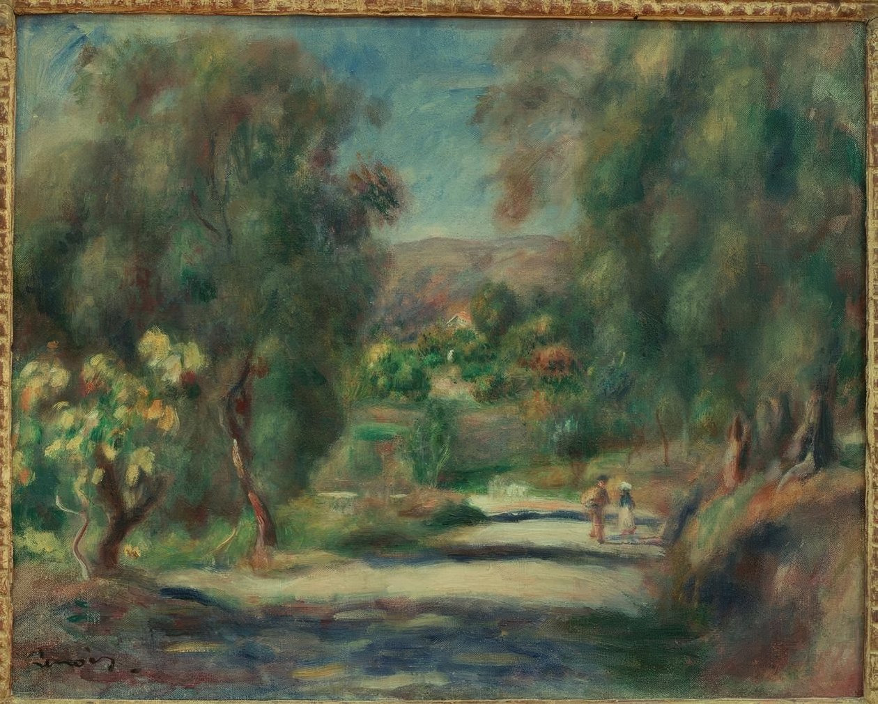 Landscape of Cagnes by Pierre Auguste Renoir