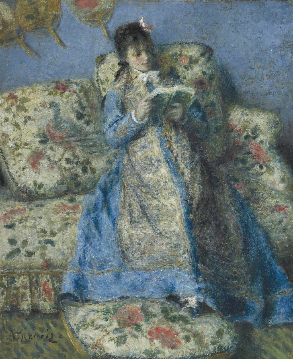 Portrait of Madame Monet by Pierre Auguste Renoir