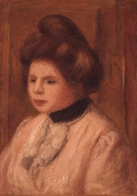 Portrait of a Lady by Pierre Auguste Renoir