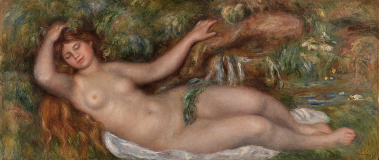 Reclining Nude by Pierre Auguste Renoir