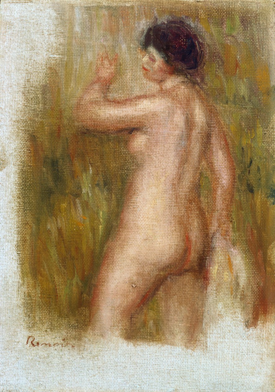 The Bather by Pierre Auguste Renoir