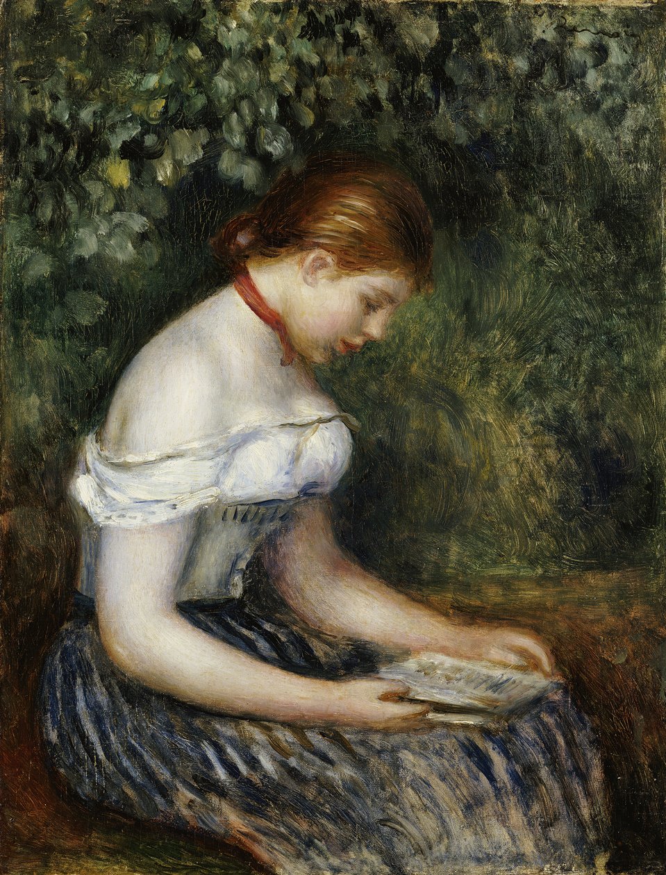 The Reader by Pierre Auguste Renoir