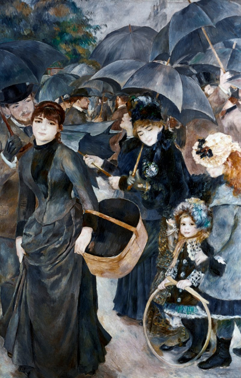 The Umbrellas by Pierre Auguste Renoir