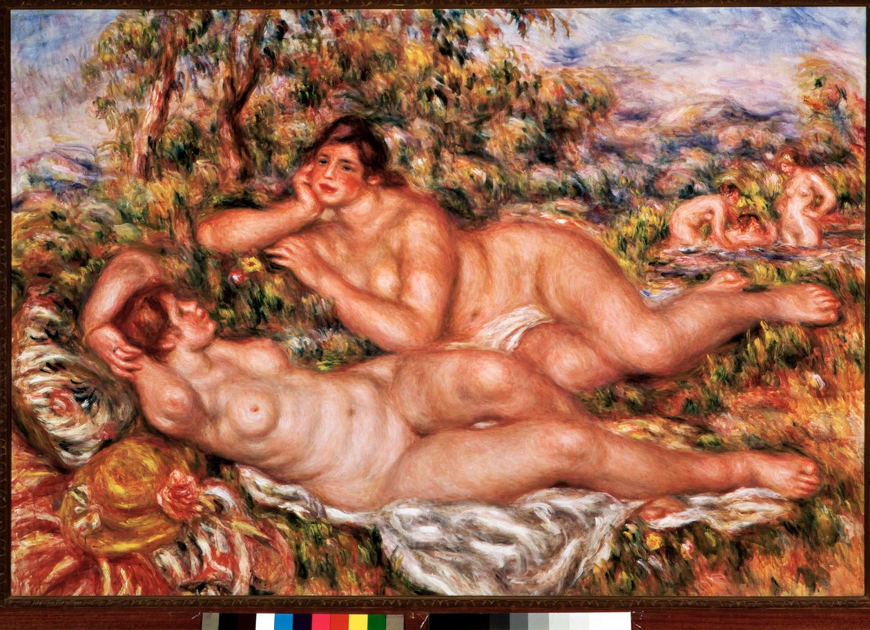 The Bathers by Pierre Auguste Renoir