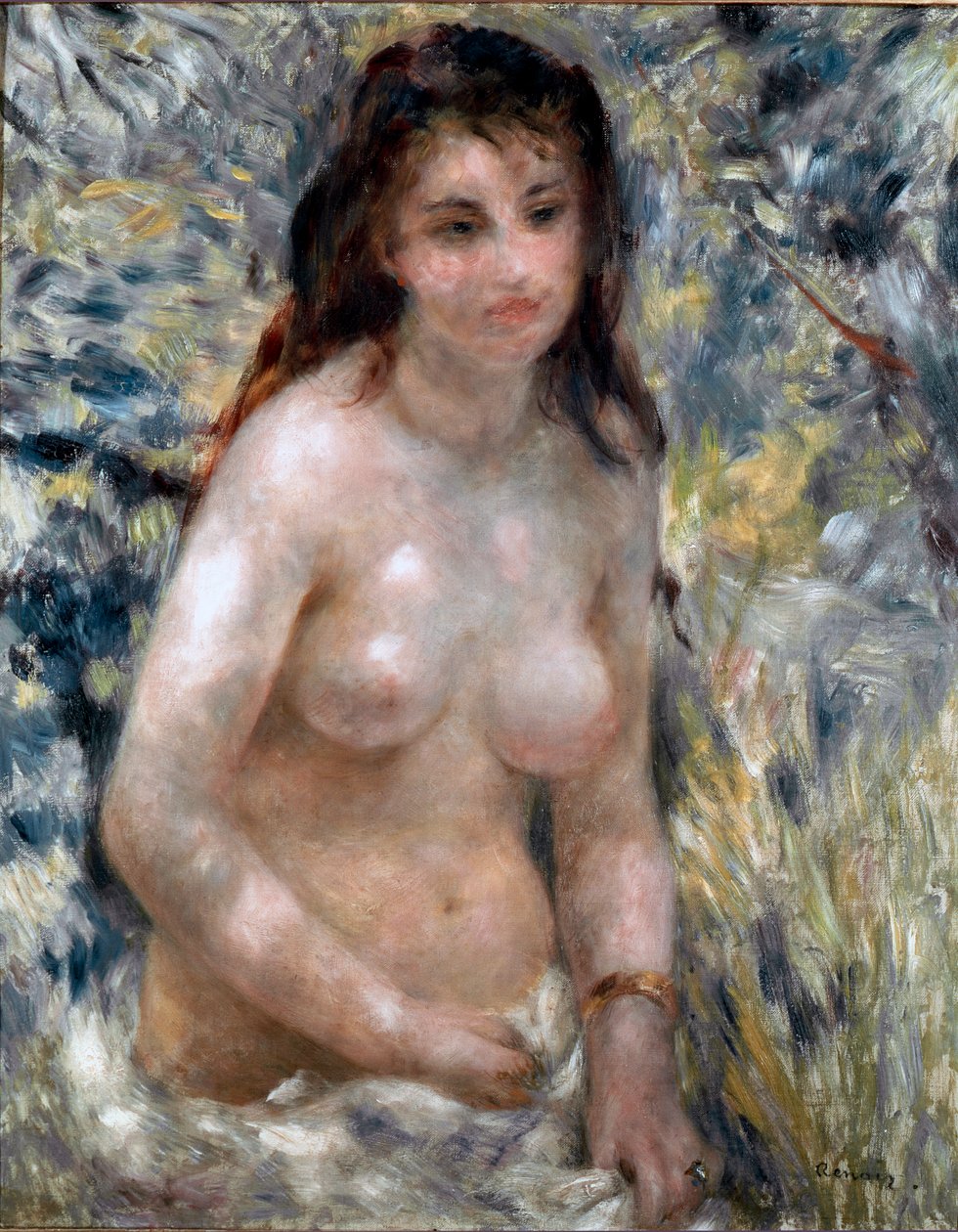 Torso, Effect of Sun by Pierre Auguste Renoir