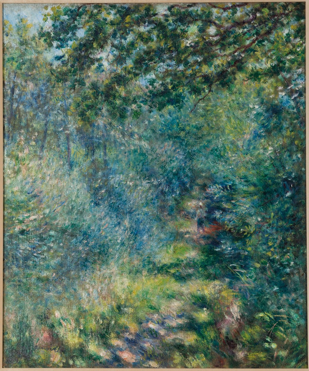 Trail in the Woods by Pierre Auguste Renoir