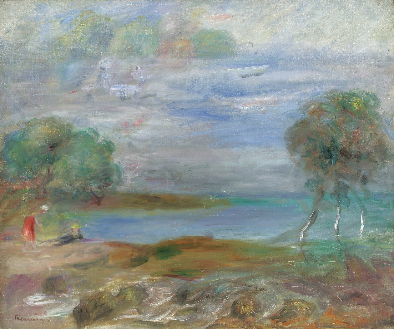 Two People at the Water