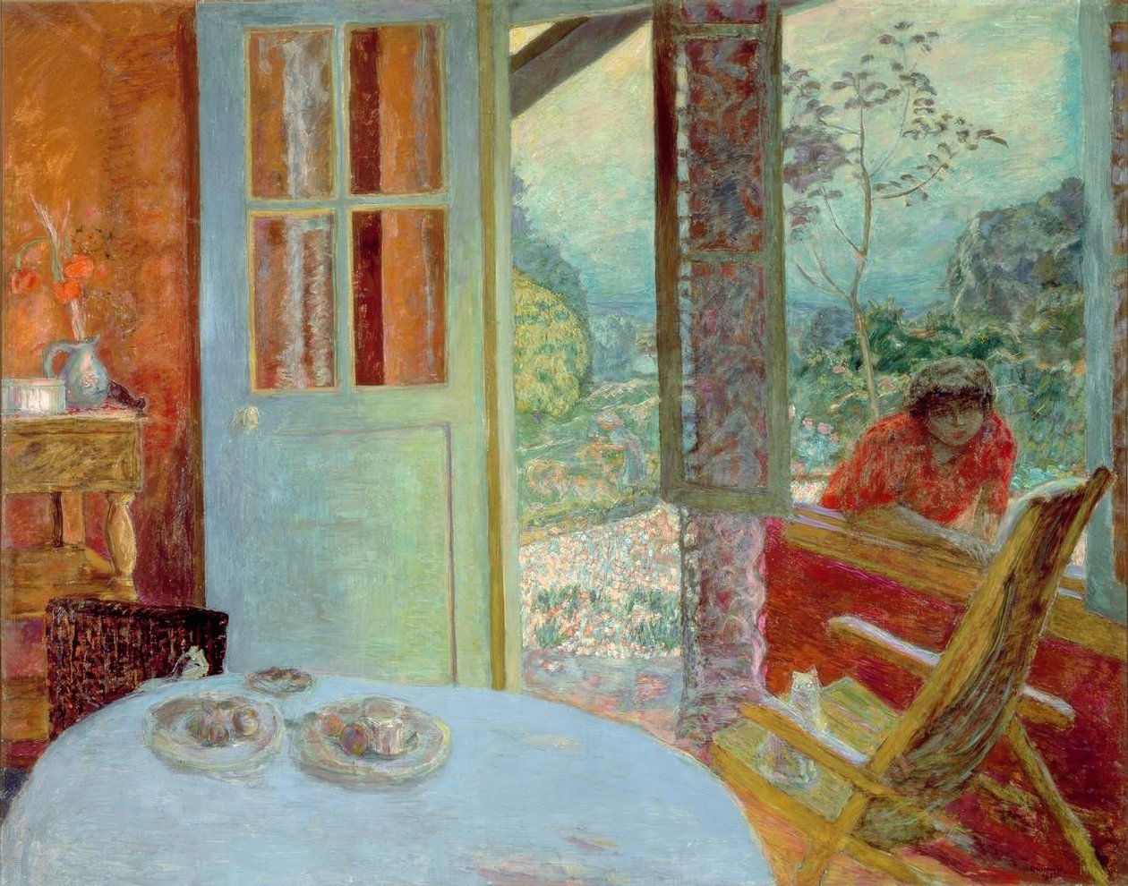 The Dining Room in the Country by Pierre Bonnard