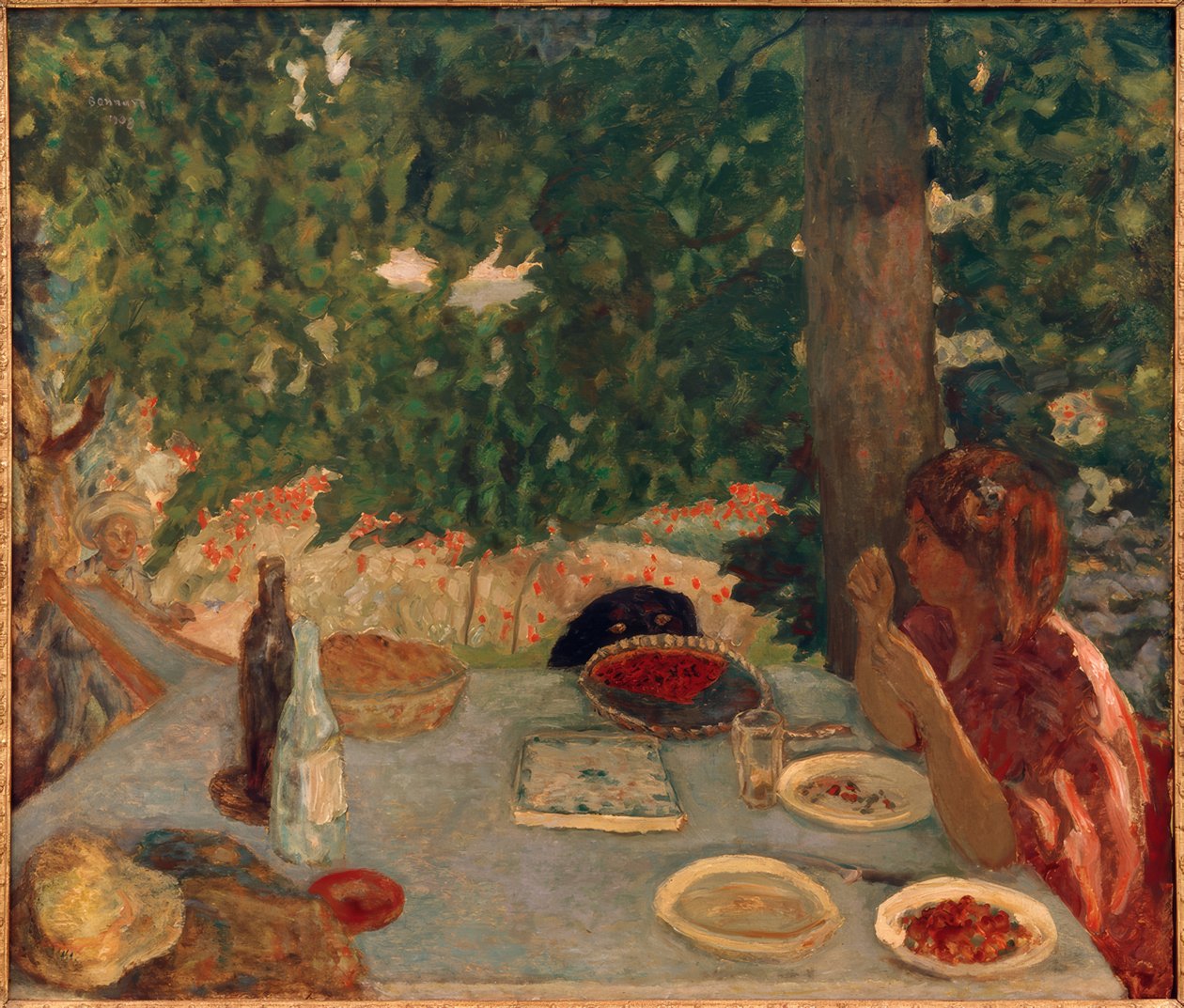 The Cherry Cake by Pierre Bonnard