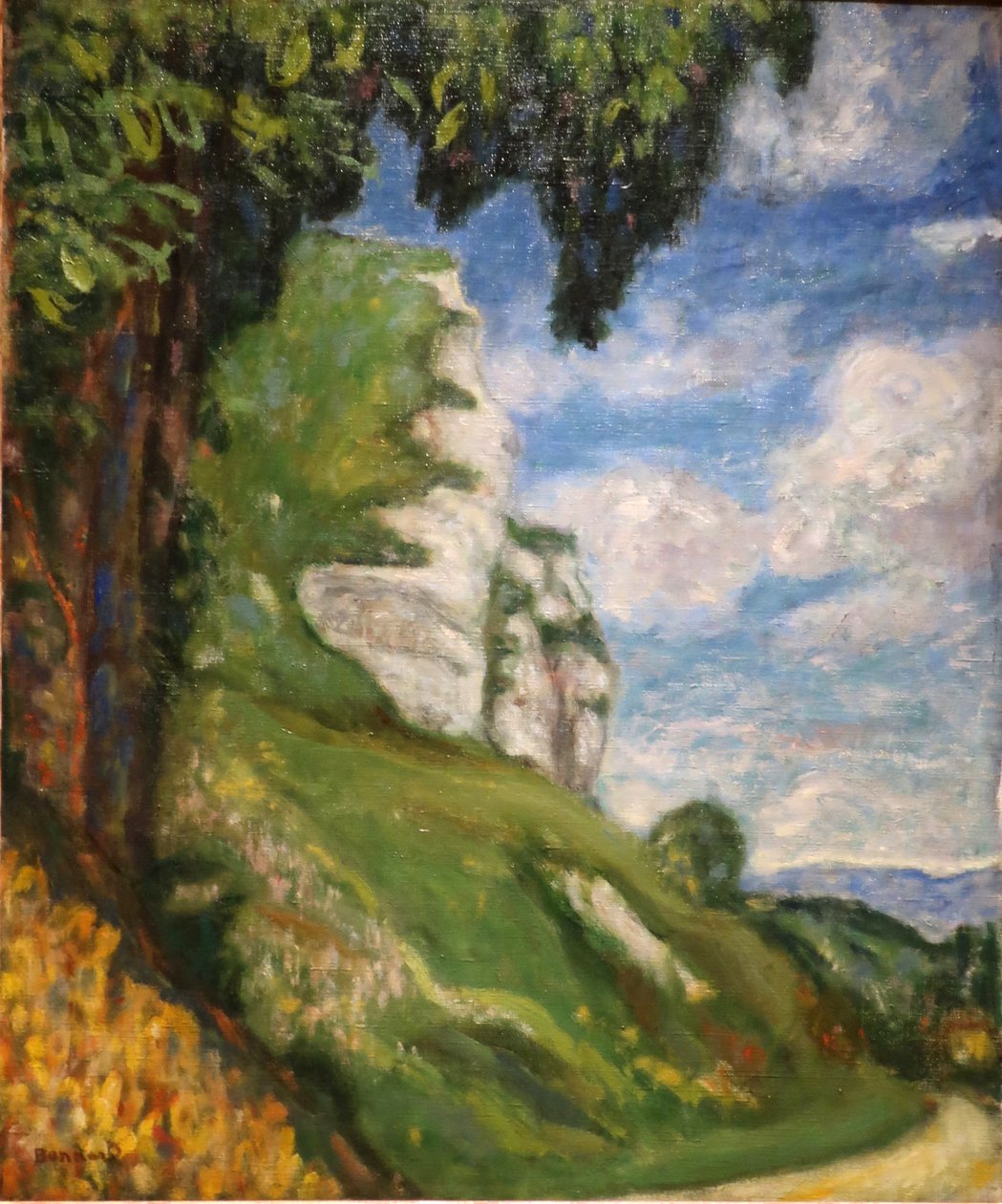 The Cliffs of Saint-Adrion by Pierre Bonnard