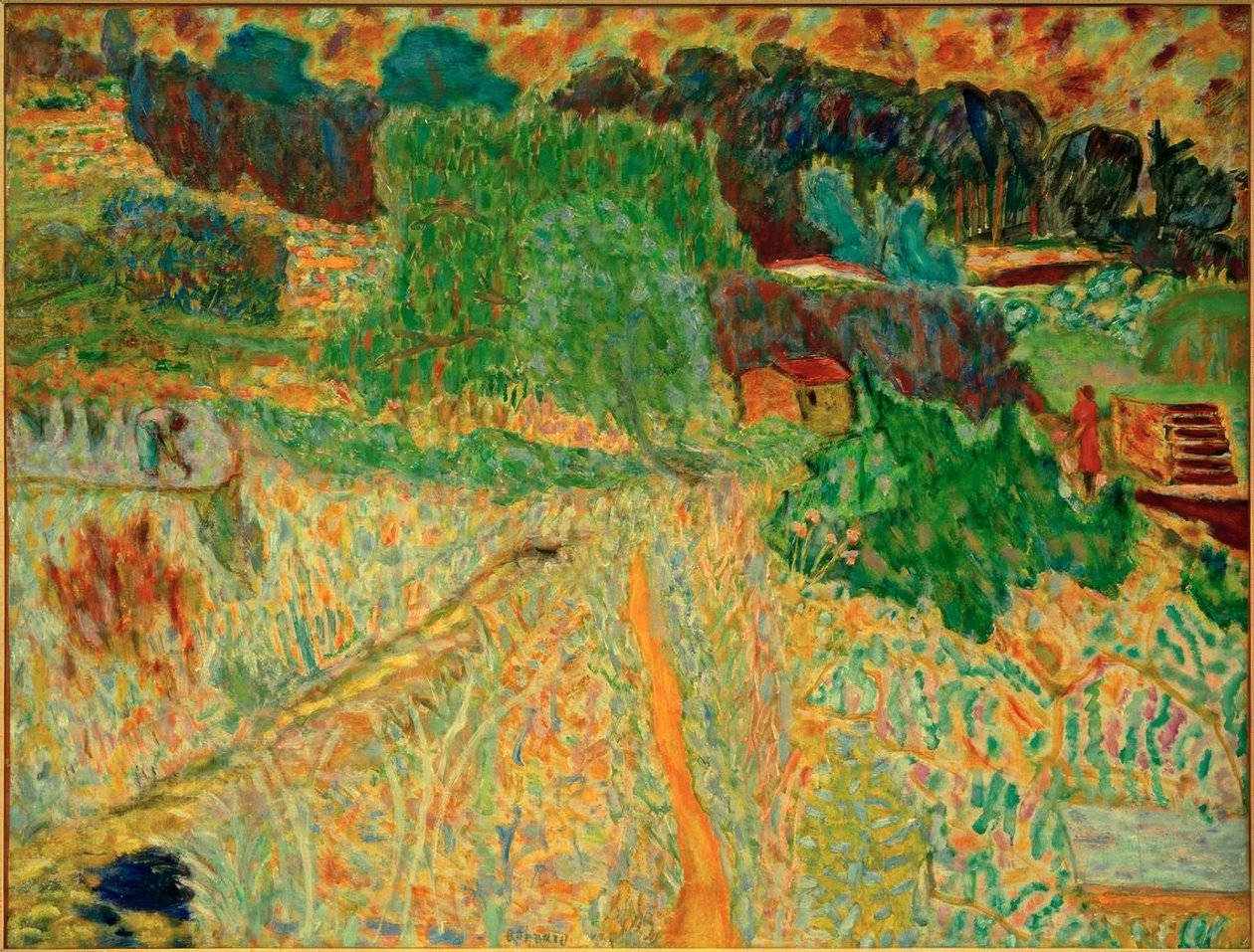 Grand Landscape of the South (Le Cannet) by Pierre Bonnard