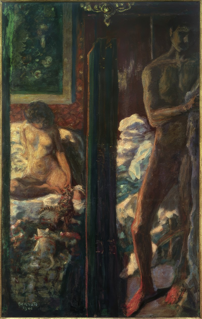 The Man and the Woman by Pierre Bonnard