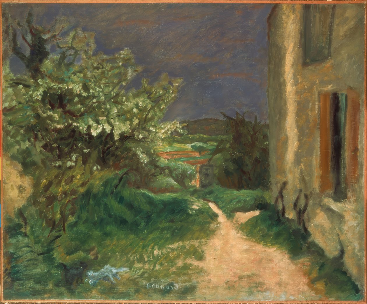 The House of Vernouillet by Pierre Bonnard
