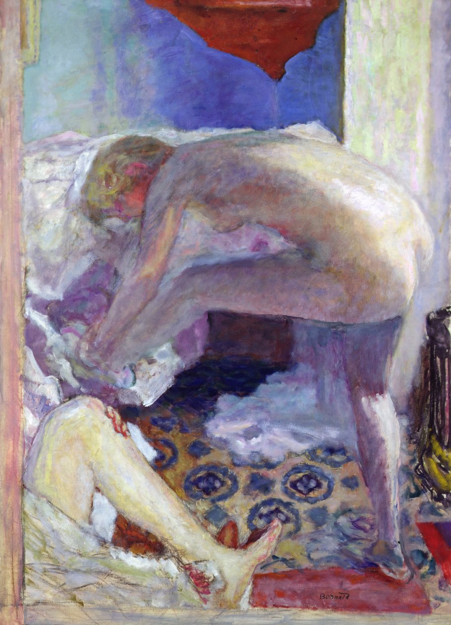 Large Blue Nude by Pierre Bonnard