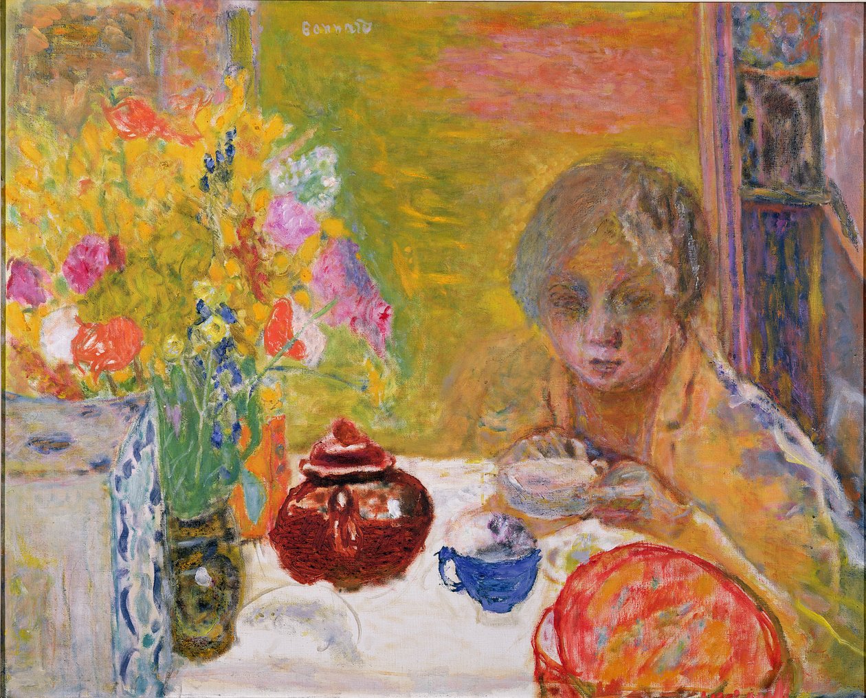 Le Dejeuner by Pierre Bonnard