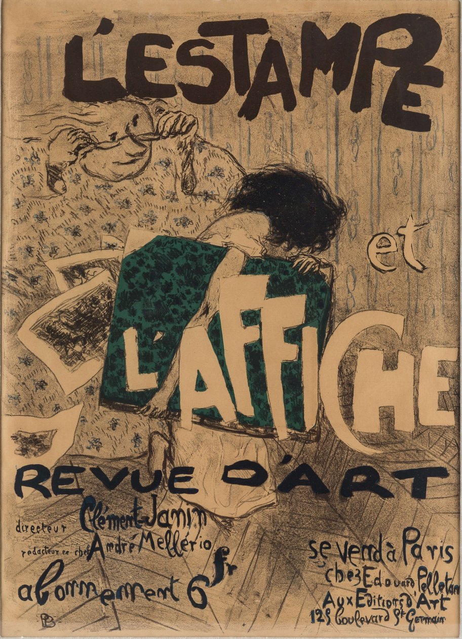 The Print and the Poster, 1897 by Pierre Bonnard