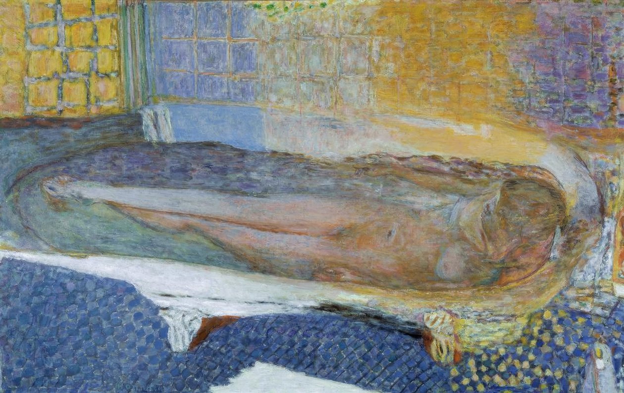 Nude in the Bath by Pierre Bonnard