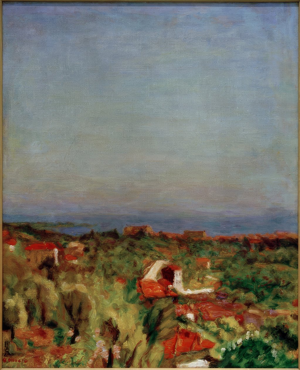 Mediterranean Landscape (Le Cannet) by Pierre Bonnard