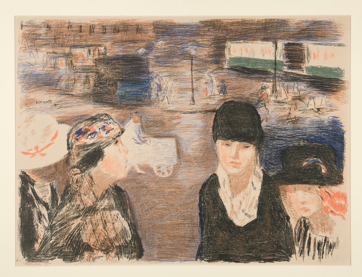 Place Clichy by Pierre Bonnard