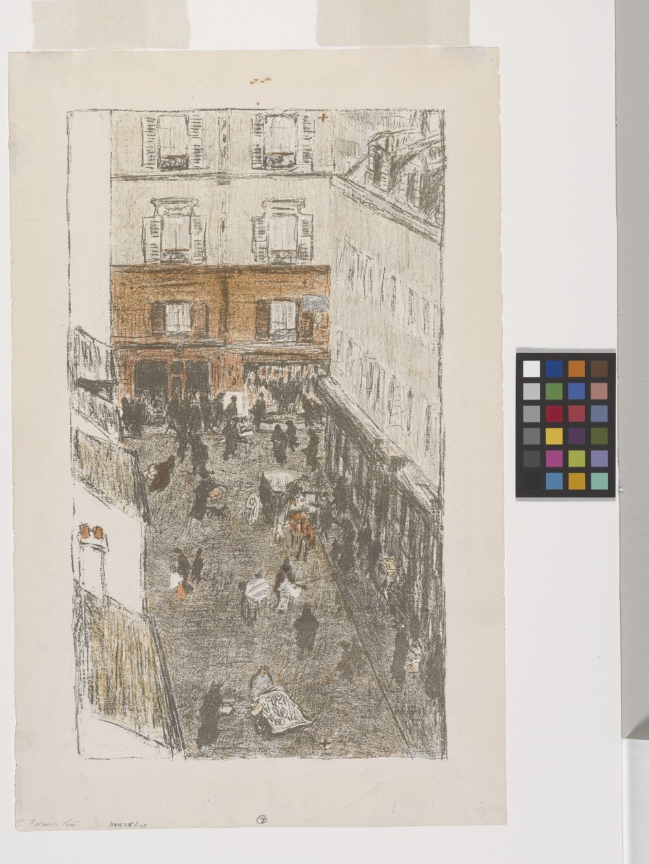 Street View from Above by Pierre Bonnard