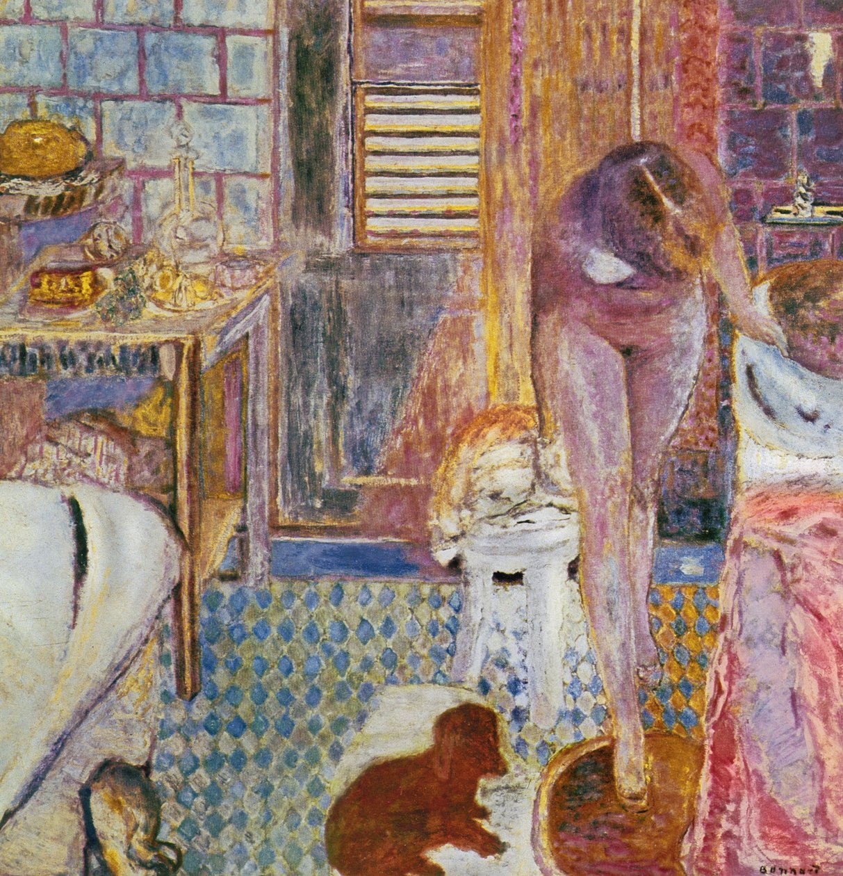 The Bathroom by Pierre Bonnard