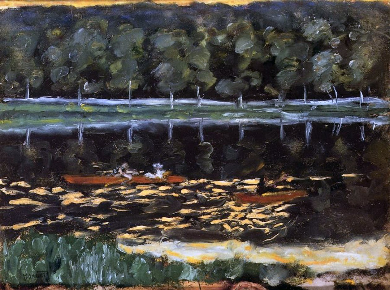 The Rowing Party, c.1905 by Pierre Bonnard