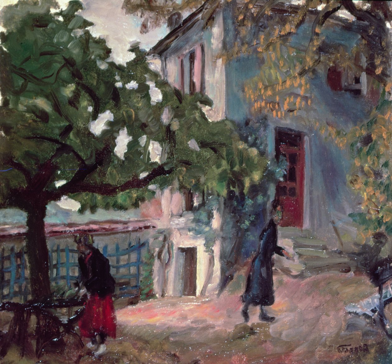 The Terrace by Pierre Bonnard