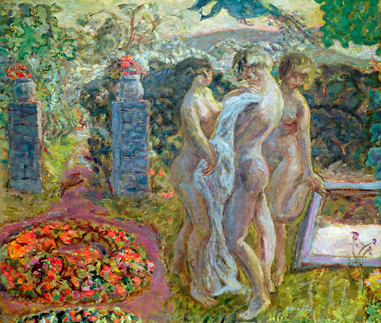 The Three Graces, 1908 by Pierre Bonnard