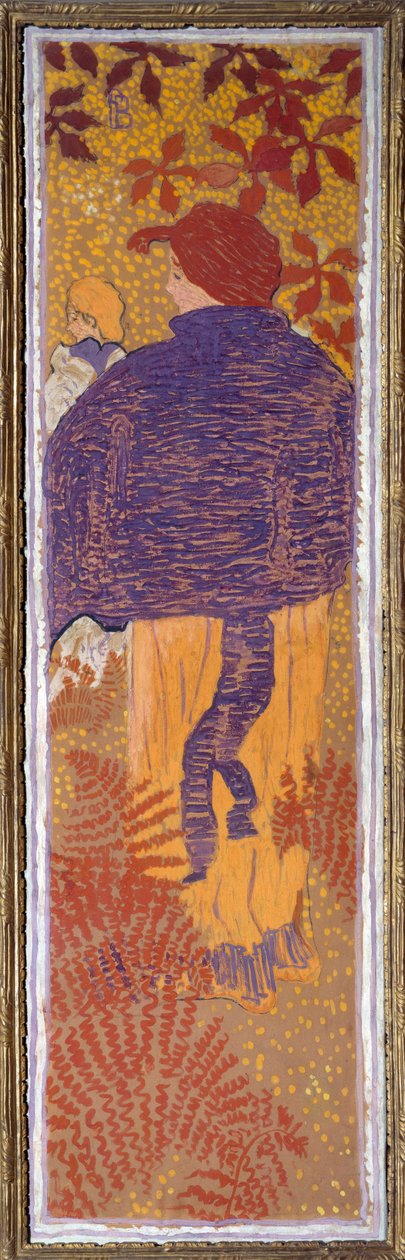 Woman at the Pelerine by Pierre Bonnard