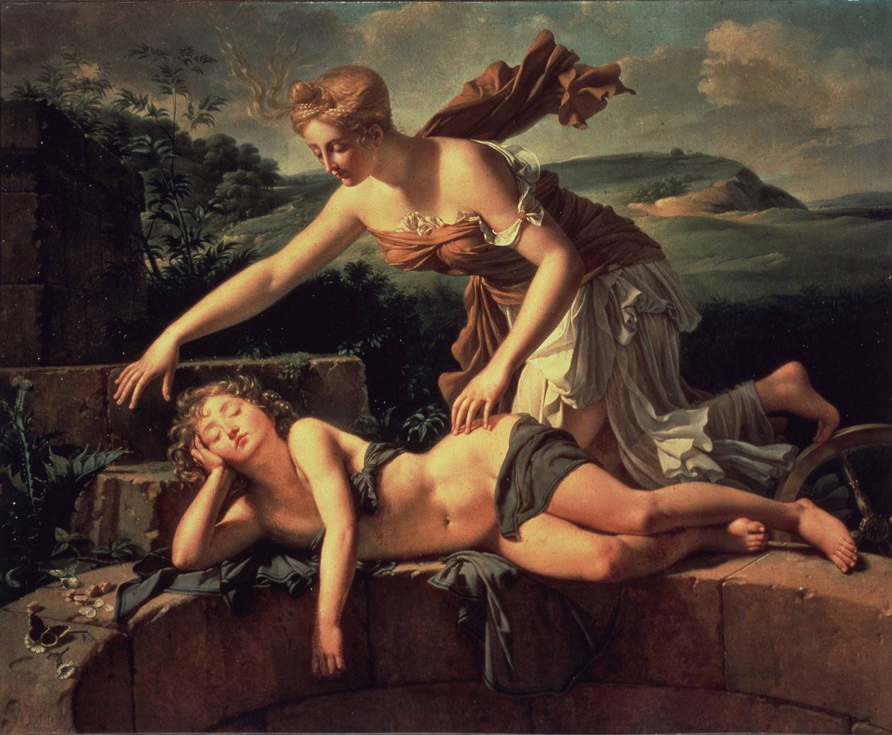 Child and Fortuna by Pierre Bouillon
