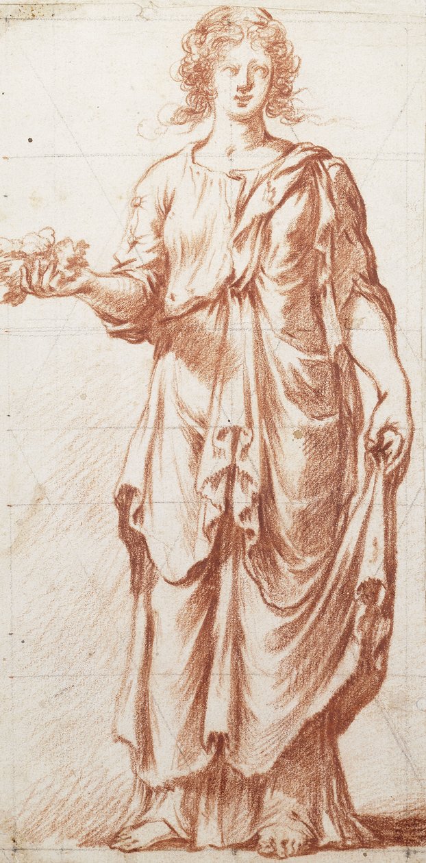 A Standing Allegorical Figure by Pierre Brebiette