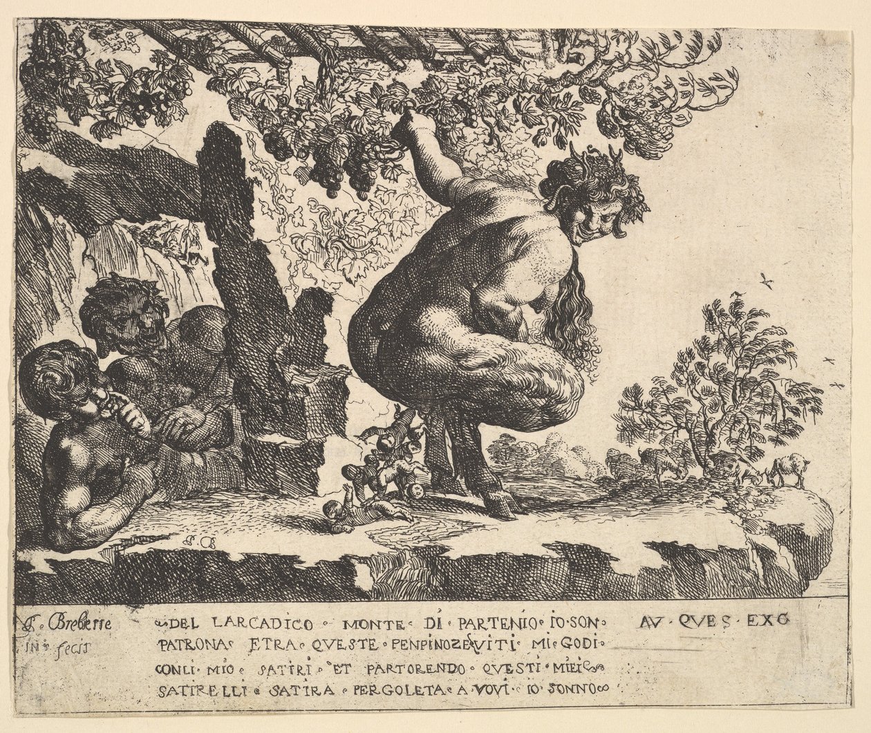 Birth of the Satyrs by Pierre Brebiette