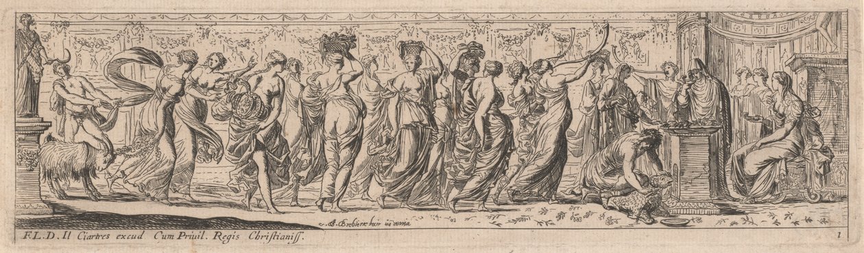 Sacrifice of a Ram by Pierre Brebiette
