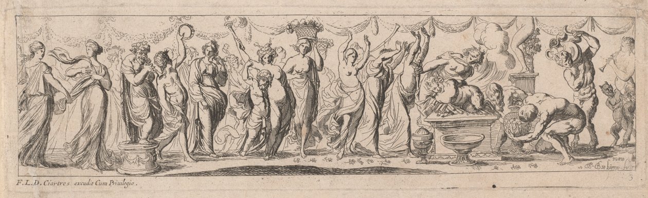 Sacrifice of a Satyr by Pierre Brebiette