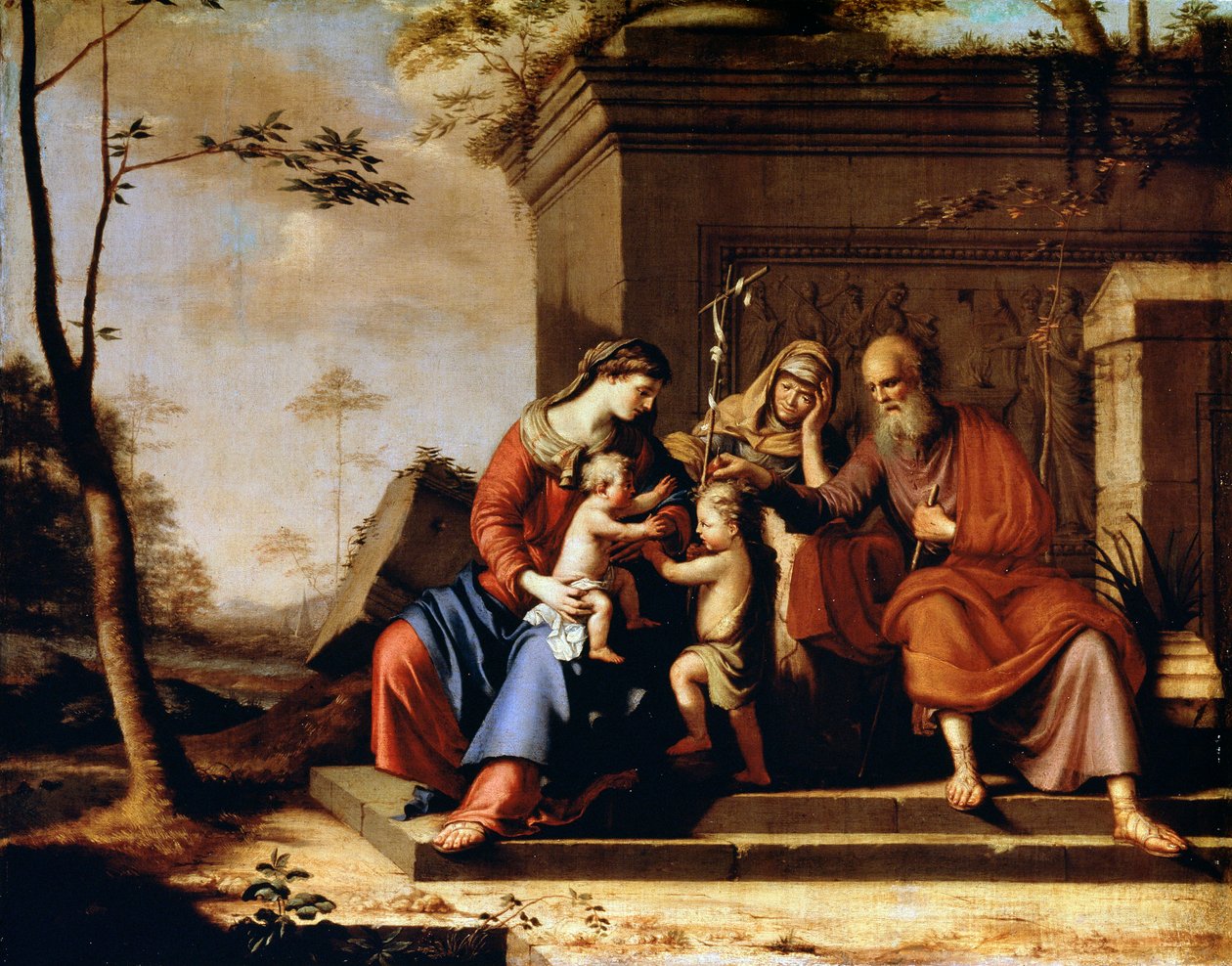 The Holy Family by Pierre Cauchy