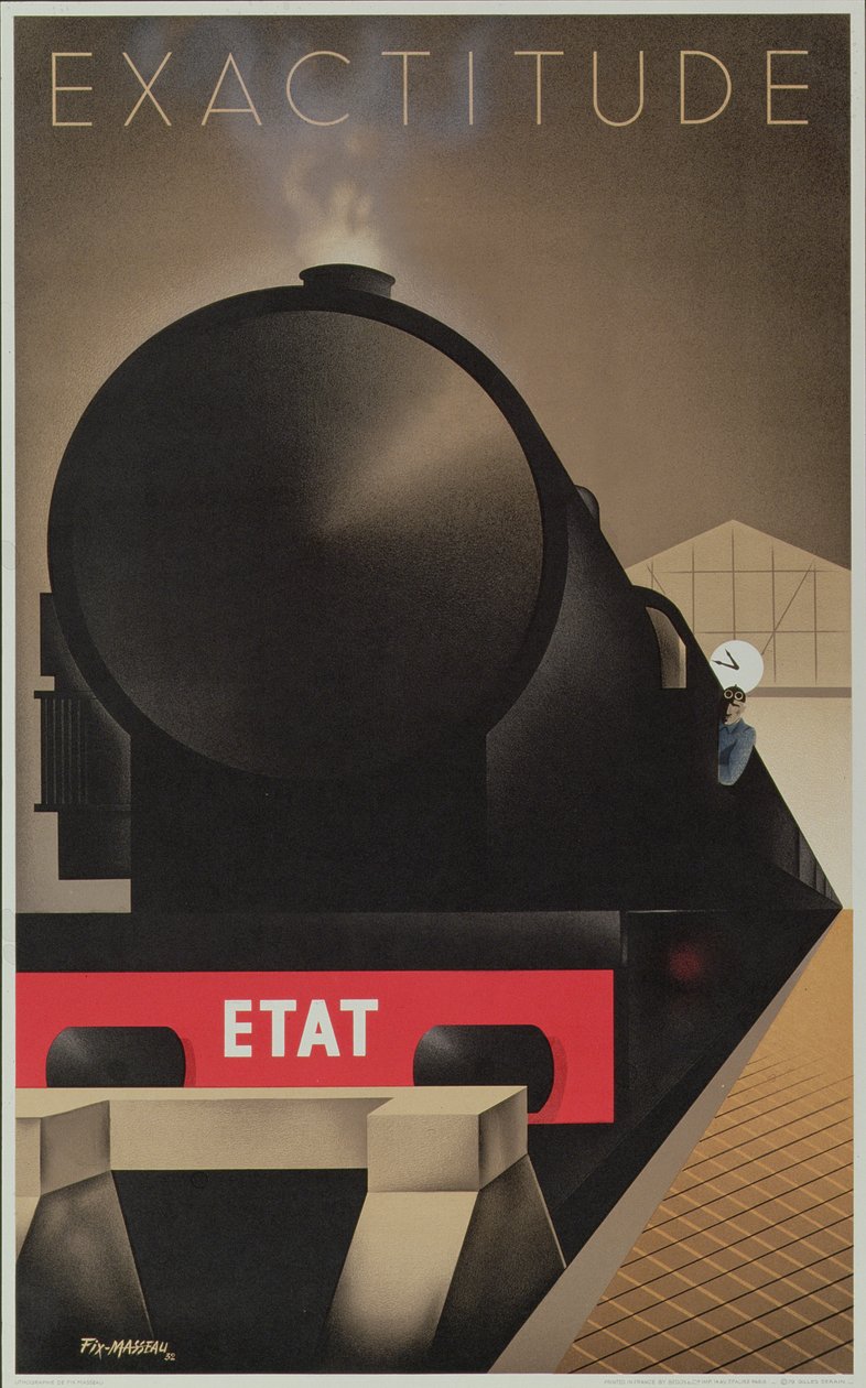 The Life of the Railway by Pierre Felix Fix Masseau