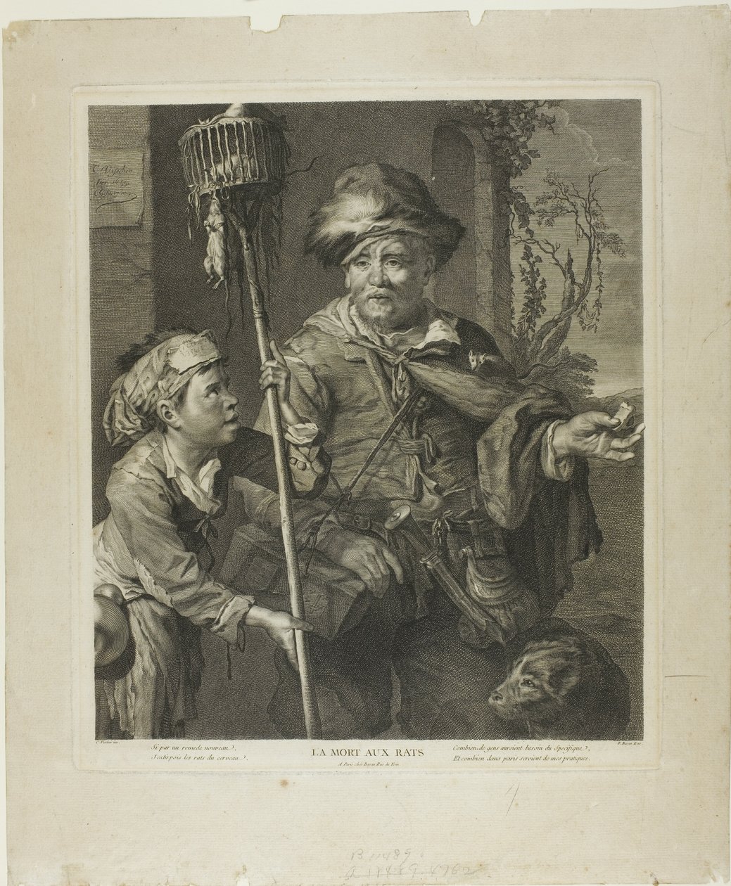 The Rat Catcher by Pierre François Basan