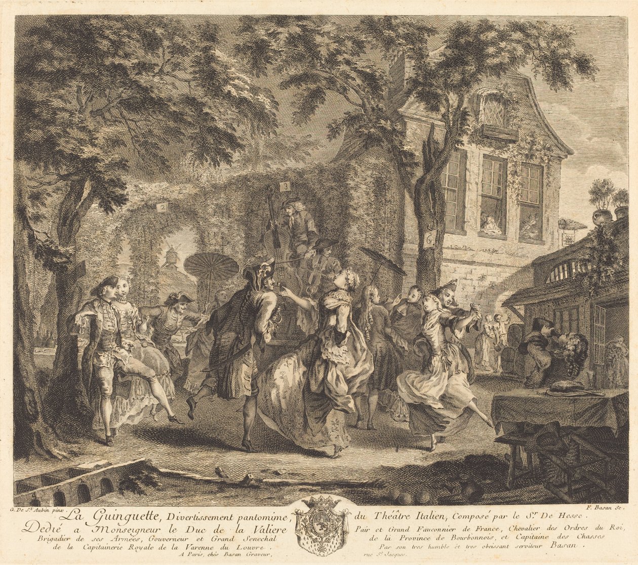 The Tavern by Pierre François Basan