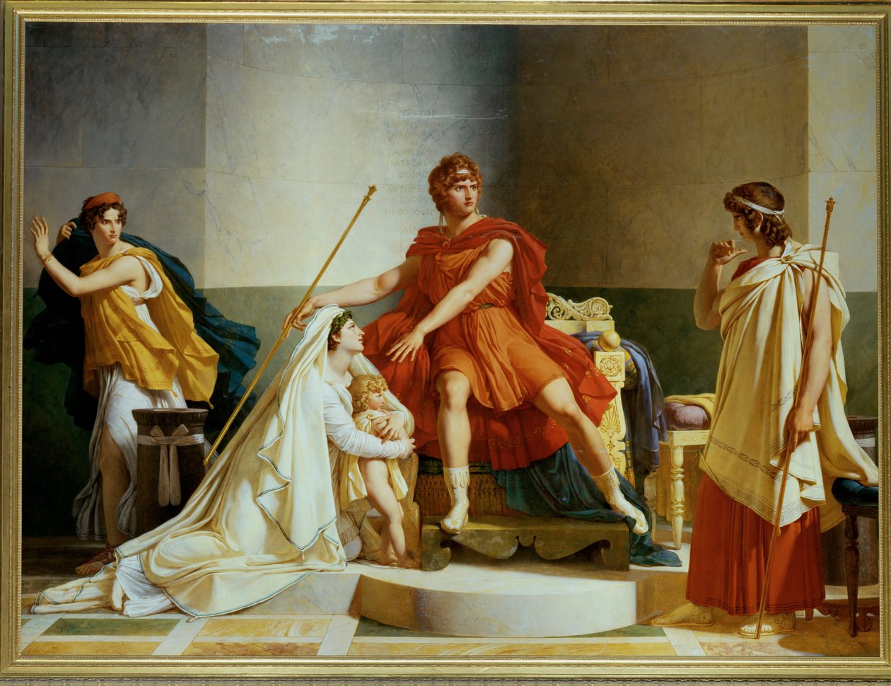 Andromache and Pyrrhus by Pierre Guérin