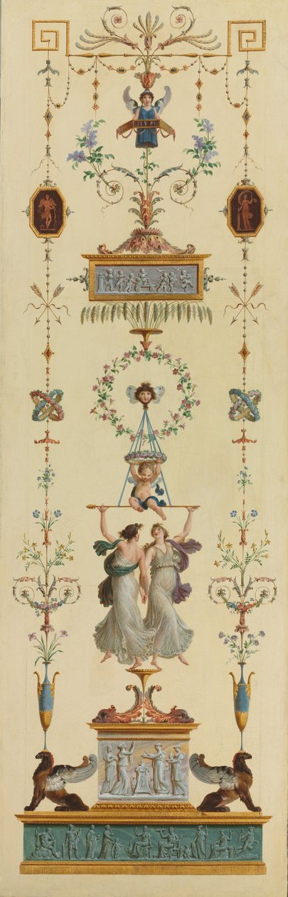 Decorative Panel by Pierre II Rousseau