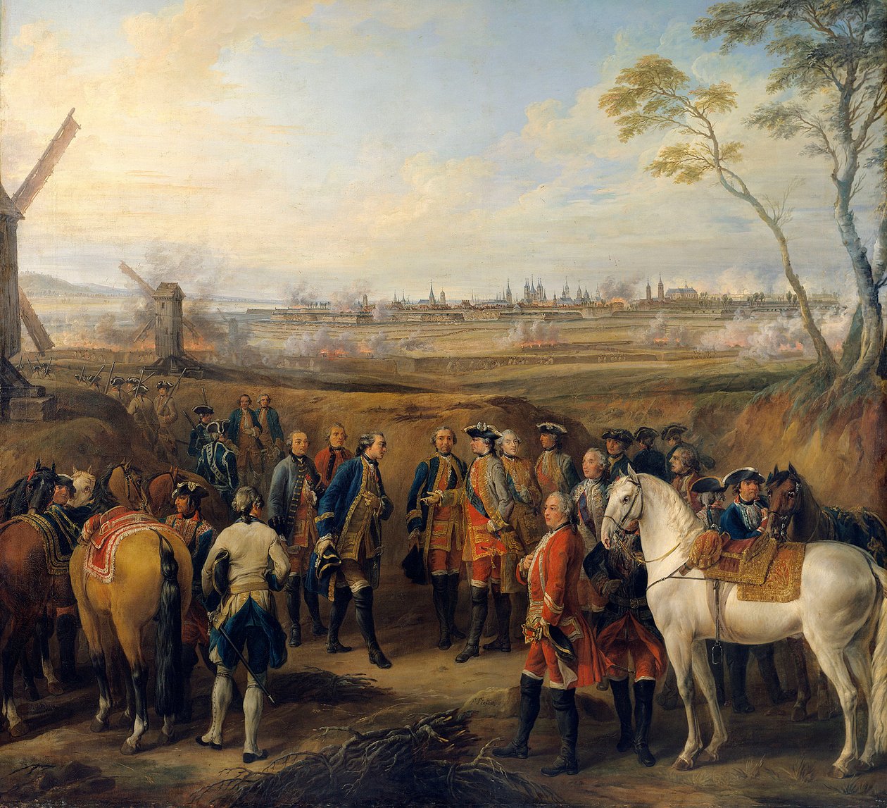 Siege of Tournai by Pierre Lenfant