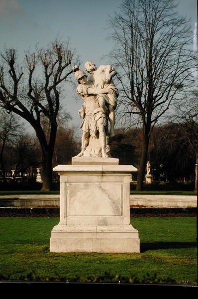 Aeneas and Anchises by Pierre Lepautre
