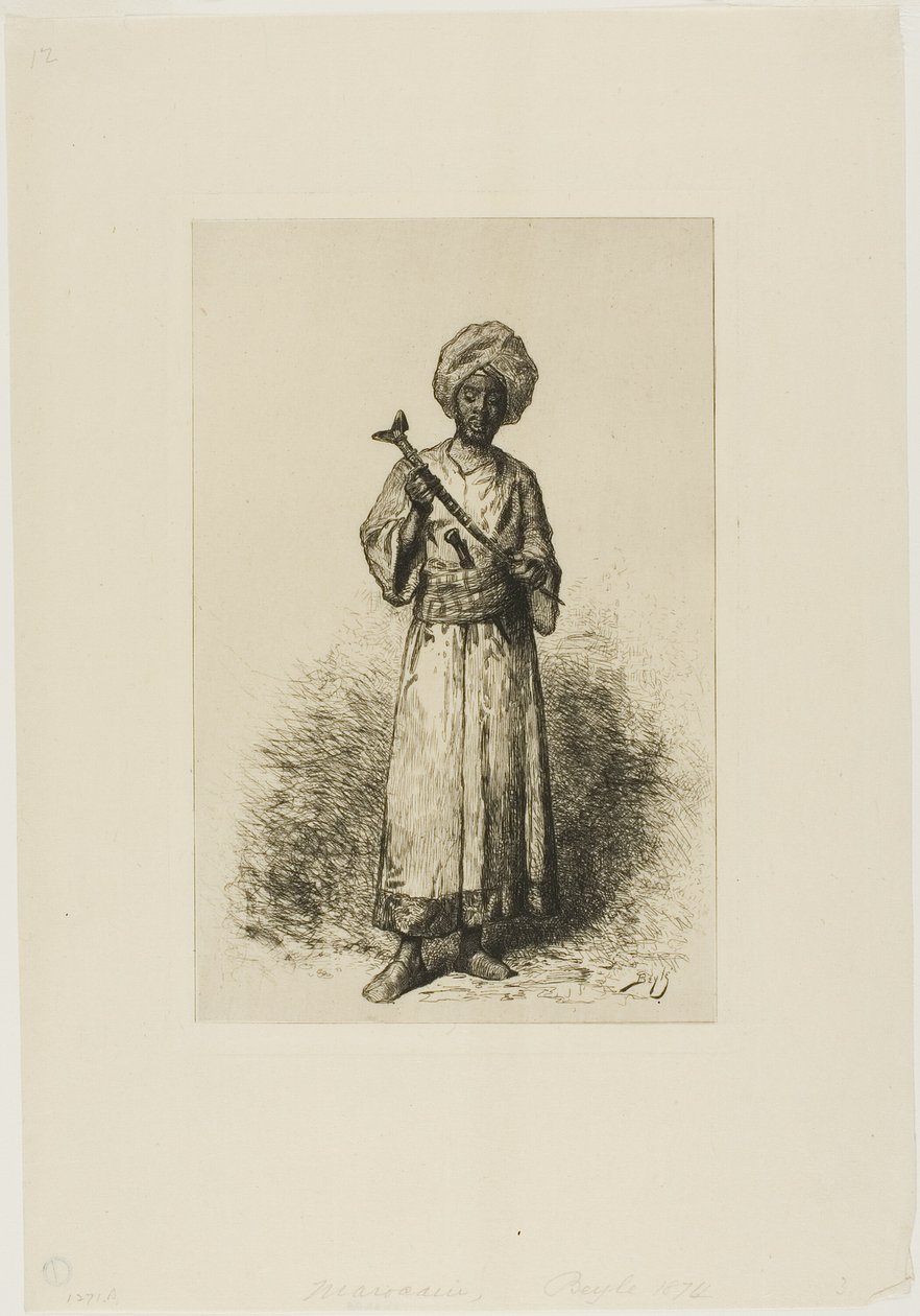 Moroccan Man by Pierre Marie Beyle