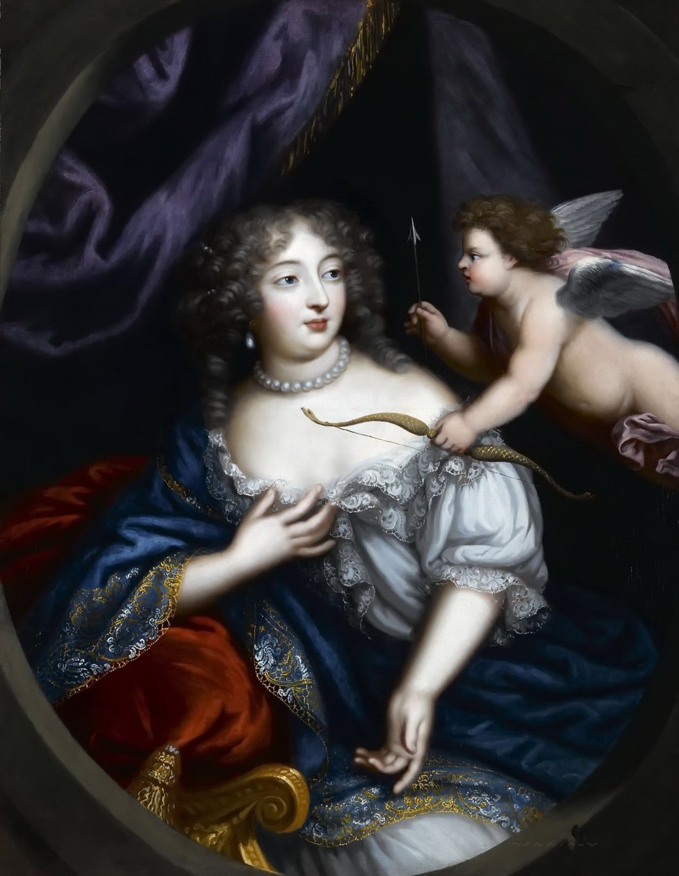 Françoise-Athénaïs de Rochechouart, Marquise de Montespan 1640-1707 by Pierre Mignard