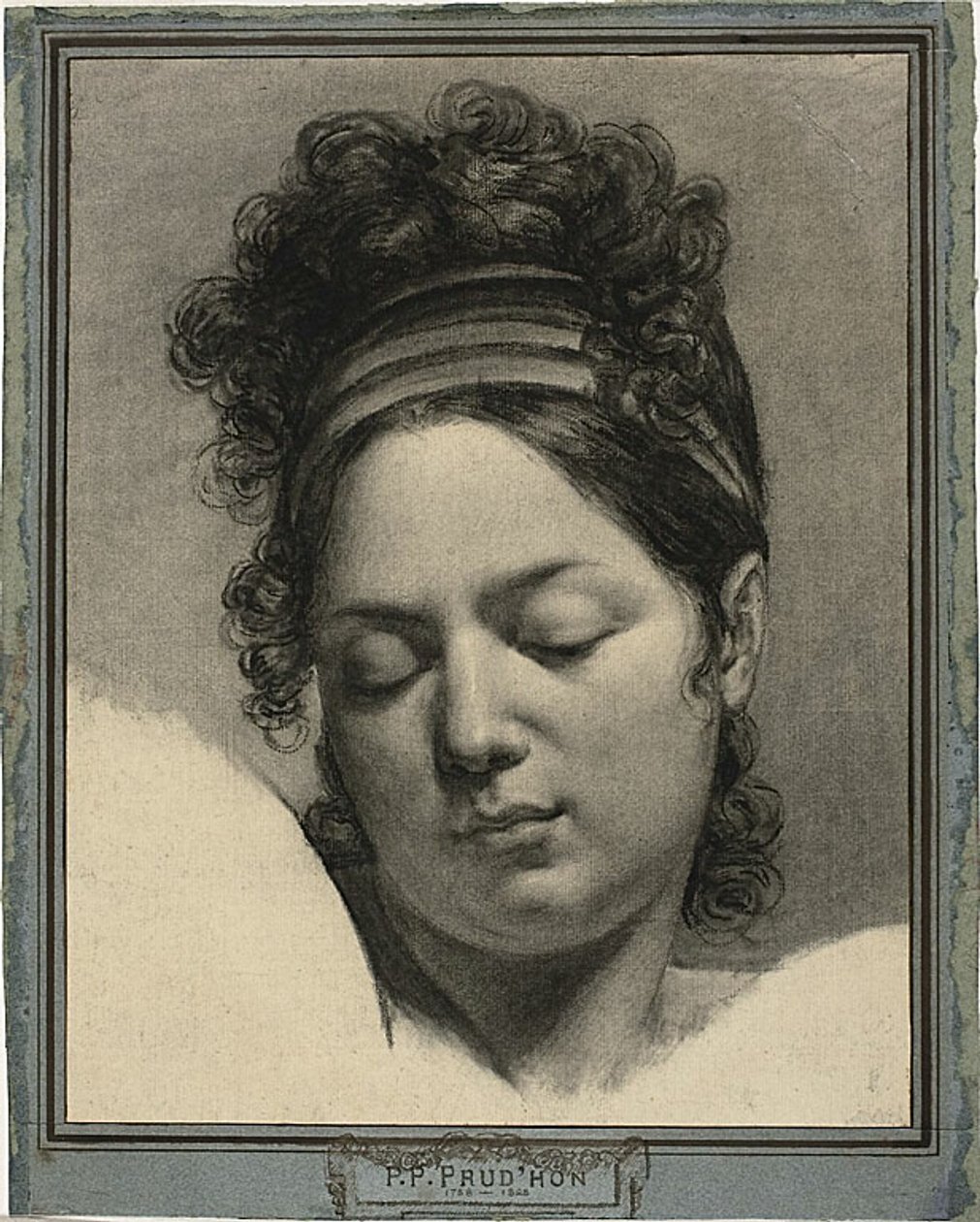 Head of a Woman by Pierre Paul Prud