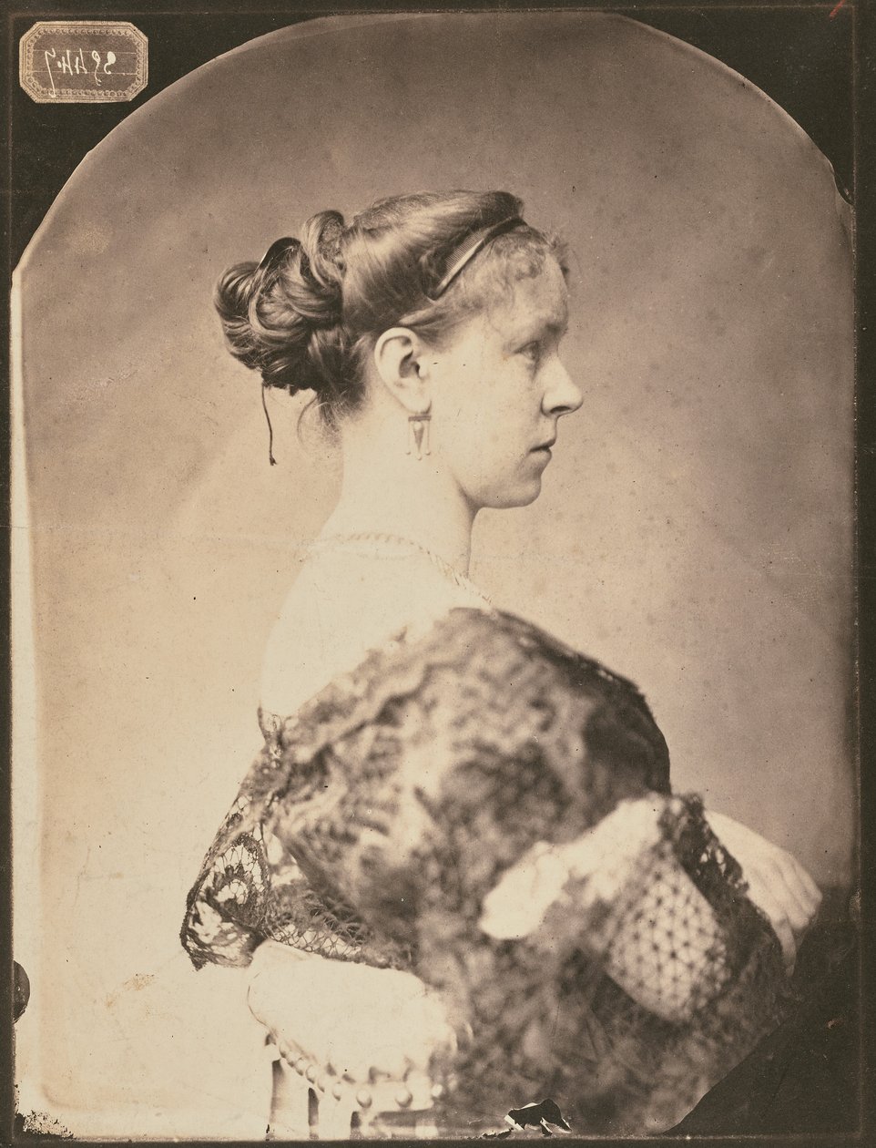 Portrait of an Unidentified Woman by Pierre Petit
